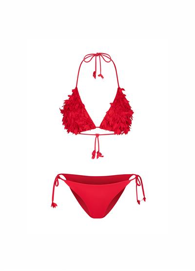 FLORA Bikini Set – Red