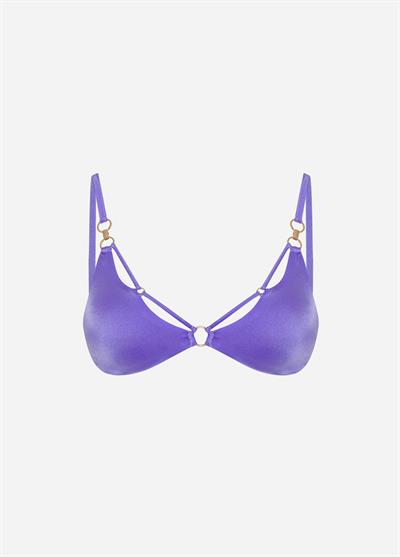 Lilac Siren Halka Detaylı Bikini Üstü