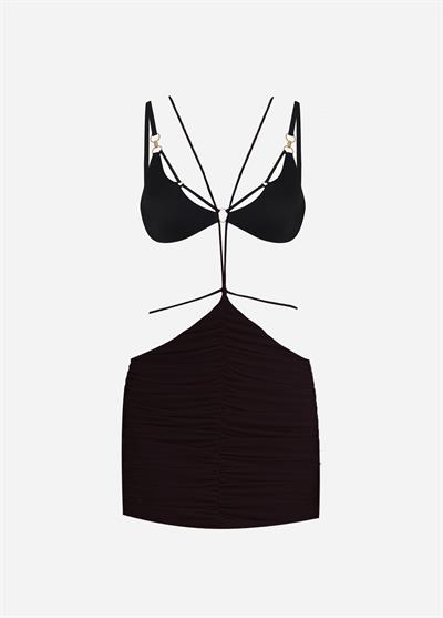 Nero Bikini-Etek Set