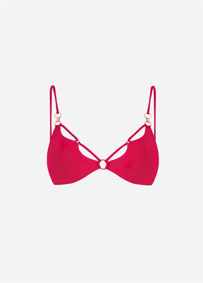 Raspberry Siren Halka Detaylı Bikini Üstü