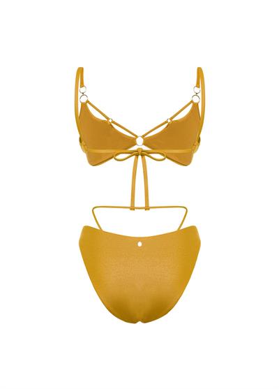 Sunset Siren Bikini Set Honey Gold 
