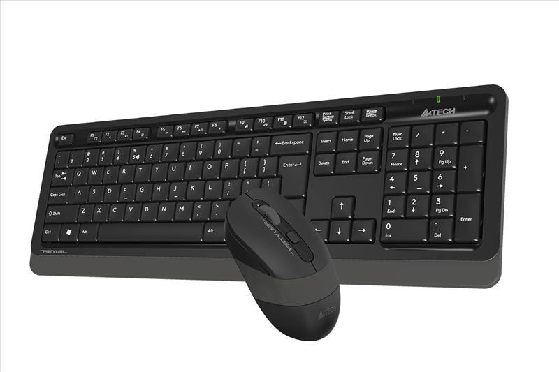 A4 TECH FG1010 Q Türkçe Kablosuz Gri 2000dpi Klavye+ Mouse