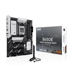 ASUS B650E MAX GAMING WIFI B650 DDR5 (Vga Yok) GLan 2.5G ATX HD DP WIFI6 BT M2 RGB AM5 AMD Anakart