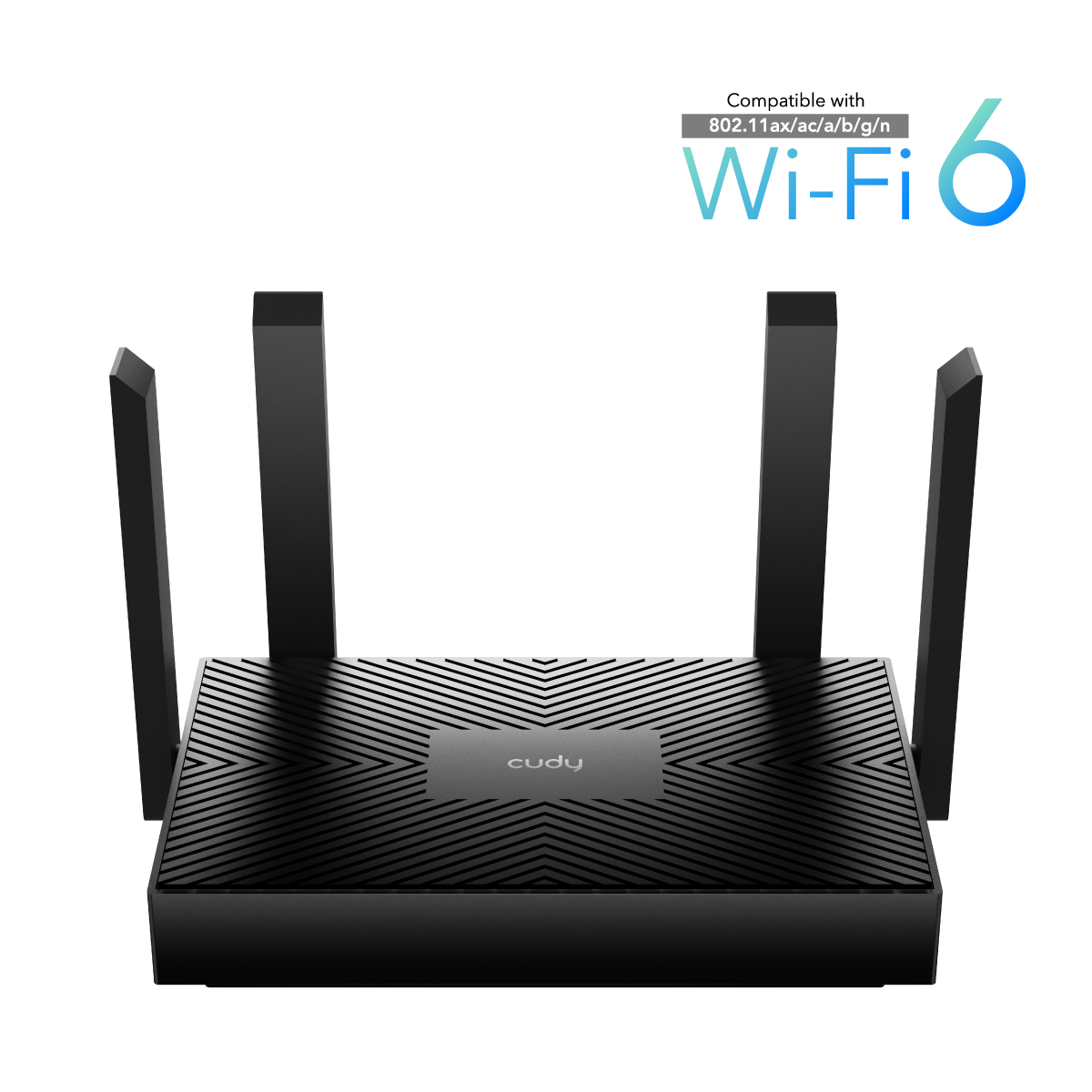 CUDY WR1500 4 Port 10/100/1000Mbps AX1500 4 Anten Masaüstü Router
