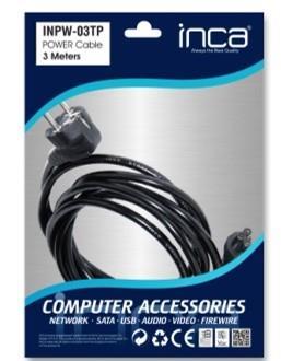 INCA INPW-03TP 3 Mt Notebook Power Kablosu
