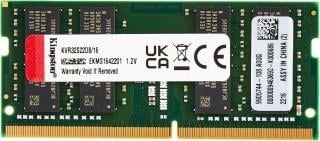 KINGSTON KVR32S22D8/16 16GB (Tek Parça) DDR4 3200Mhz Notebook Bellek Bulk