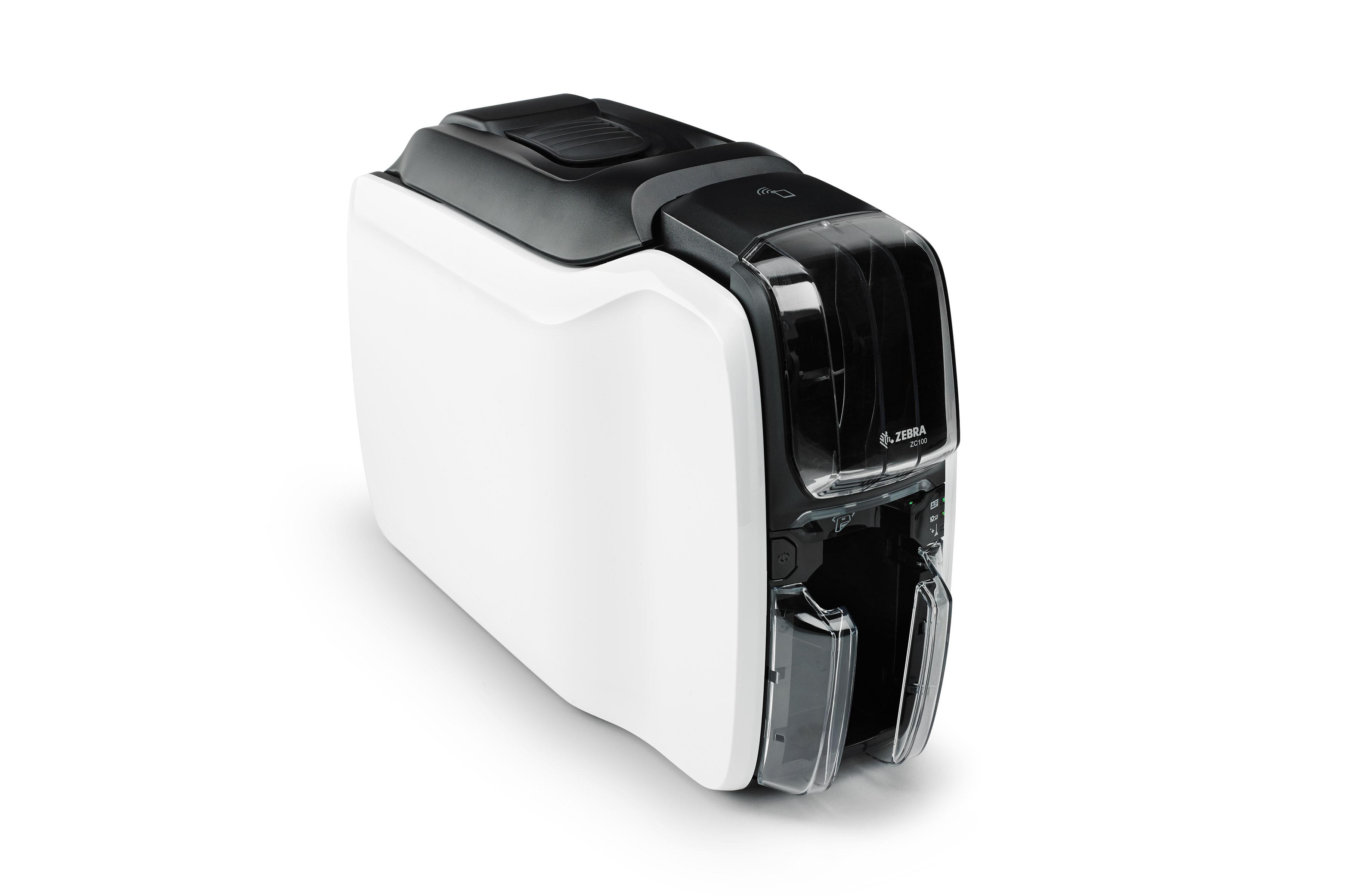 ZEBRA ZC100 Tek Yüz Kart Yazıcı