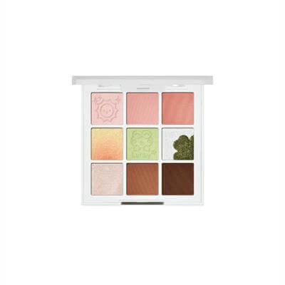 Işıltılı ve Mat 9lu Toprak Tonlu Toz Far Paleti MP04 Spring Sunshine - 7.2 gr