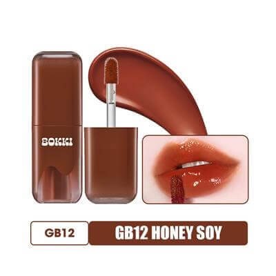 Işıltılı Nemlendirici Yarı Kalıcı Dudak Parlatıcısı Glow Bokki Tint GB12 4.85 gr