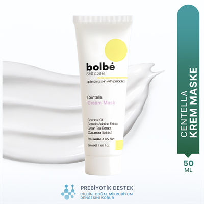 Hassas Ciltler İçin Kızarıklık Önleyici, Yatıştırıcı, Bariyer Destekleyici,Nem Maskesi - 50 ml
