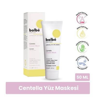 Hassas Ciltler İçin Kızarıklık Önleyici, Yatıştırıcı, Bariyer Destekleyici,Nem Maskesi - 50 ml
