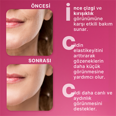 Kırışıklık Karşıtı, Sıkılaştırıcı ve Yenileyici Retinol (A Vitamini) Gece Serumu - 30 ml