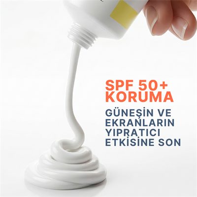 SPF 50+ Yüksek Korumalı Leke Karşıtı Günlük Güneş Kremi - 50 ml
