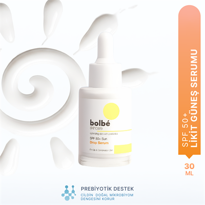 SPF 50+ Yüksek Korumalı Leke Karşıtı ve Günlük Güneş Serumu (Invisible Sun Fluid) Sun Drop - 30 ml