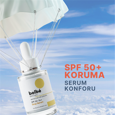 SPF 50+ Yüksek Korumalı Leke Karşıtı ve Günlük Güneş Serumu (Invisible Sun Fluid) Sun Drop - 30 ml