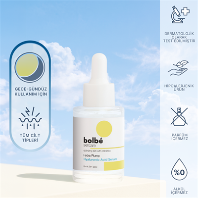 Yoğun Nemlendirici, Dolgunlaştırıcı, Kırışıklık Karşıtı Peptitli Hyaluronik Asit Serum - 30 ml