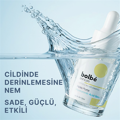 Yoğun Nemlendirici, Dolgunlaştırıcı, Kırışıklık Karşıtı Peptitli Hyaluronik Asit Serum - 30 ml