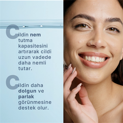 Yoğun Nemlendirici, Dolgunlaştırıcı, Kırışıklık Karşıtı Peptitli Hyaluronik Asit Serum - 30 ml