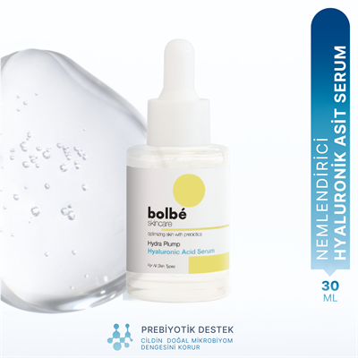 Yoğun Nemlendirici, Dolgunlaştırıcı, Kırışıklık Karşıtı Peptitli Hyaluronik Asit Serum - 30 ml