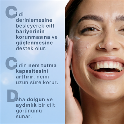Yoğun Nemlendirici, Onarıcı ve Besleyici, Prebiyotikli Yüz Kremi (Hyaluronik Asit) - 50 ml