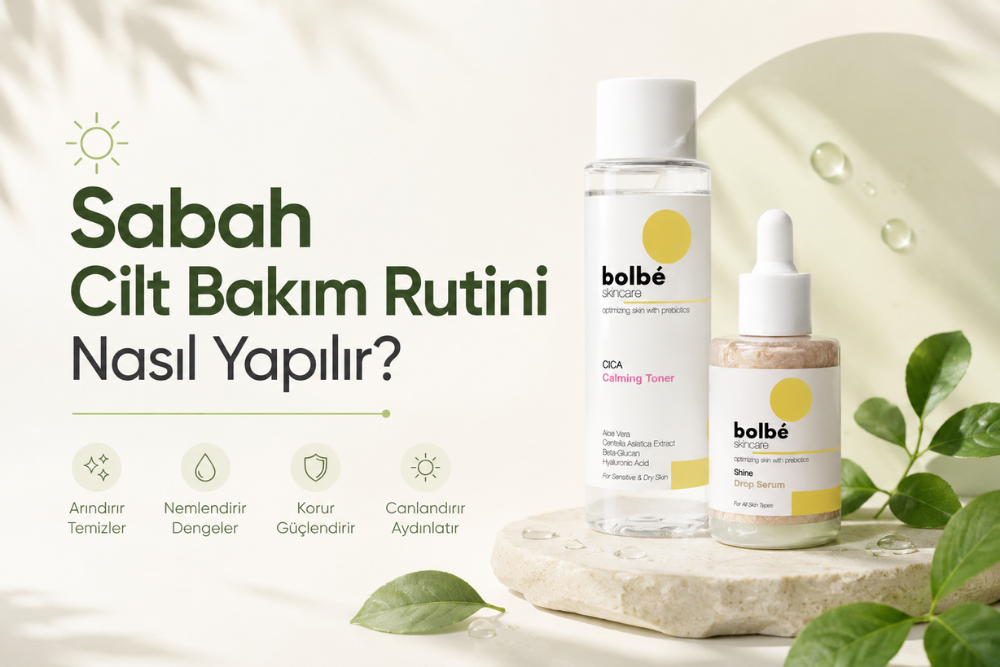 Sabah cilt bakım rutini