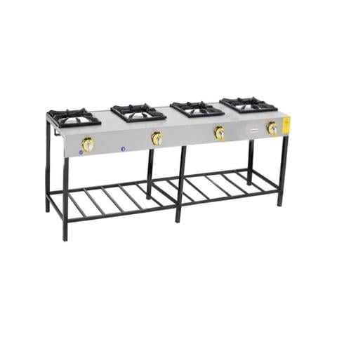 Görkem 4 Lü Uzun Lokanta Ocağı Gazlı ve Lpg Li 192x47x77 