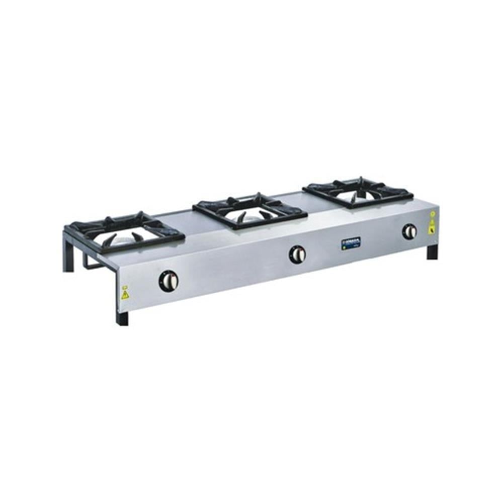 Görkem 4 Lü Kısa Lokanta Ocağı Gazlı ve Lpg Li 192x47x23 CM