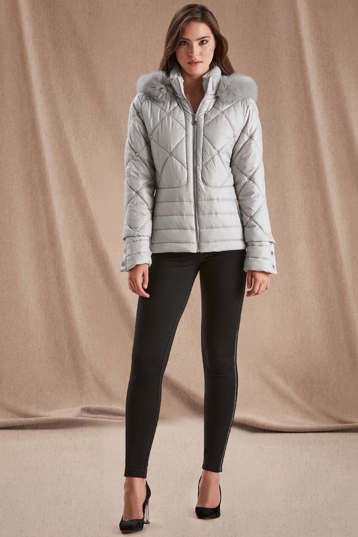 Furred Stone Coat/Jacket