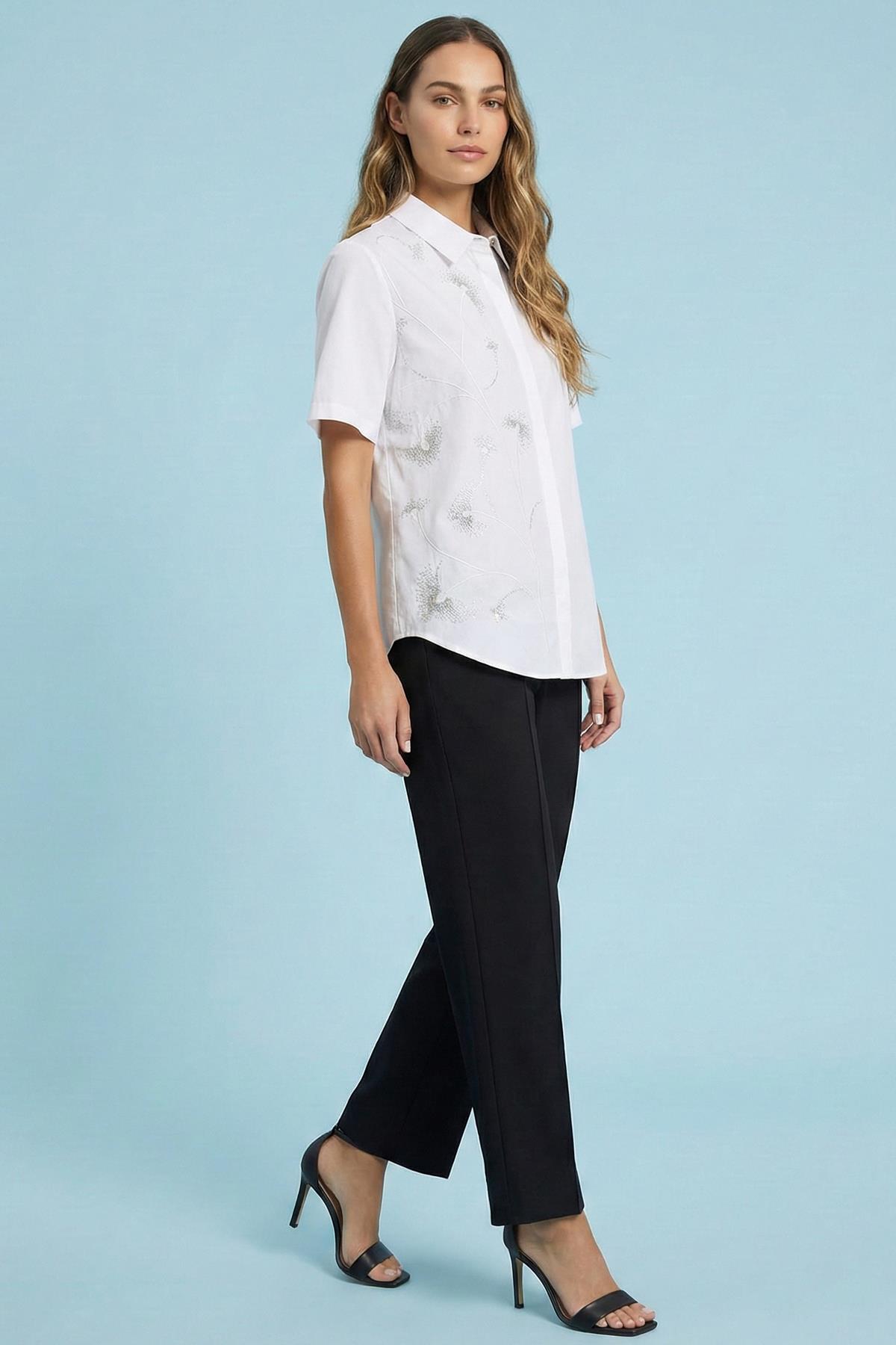 Oversize White Poplin Shirt