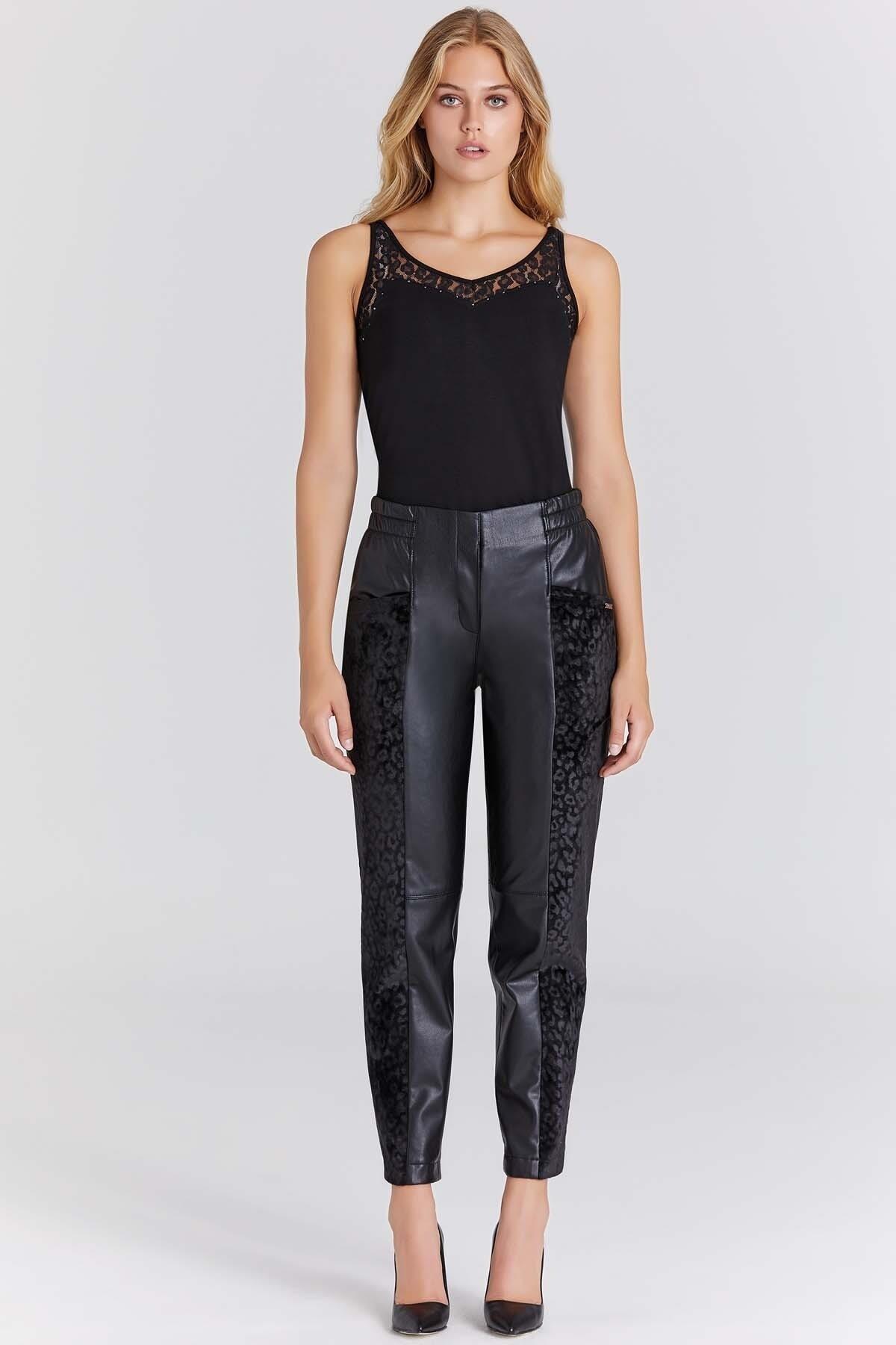 Black Leather Trousers