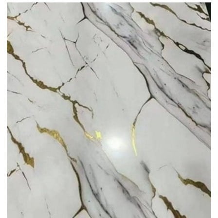 Lüks PVC Mermer Beyaz Gri Gold Damarlı LMUV029