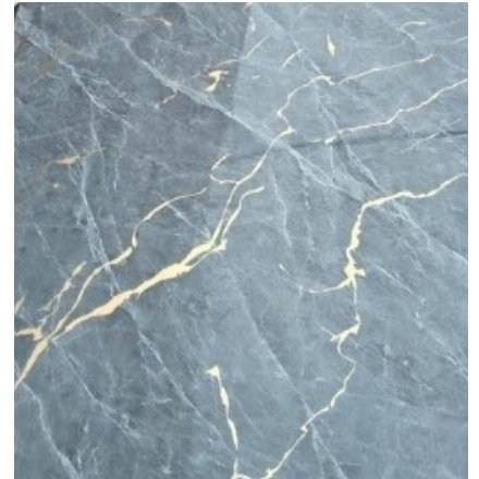 Lüks PVC Mermer Mavi Gri Gold Damarlı LMUV023