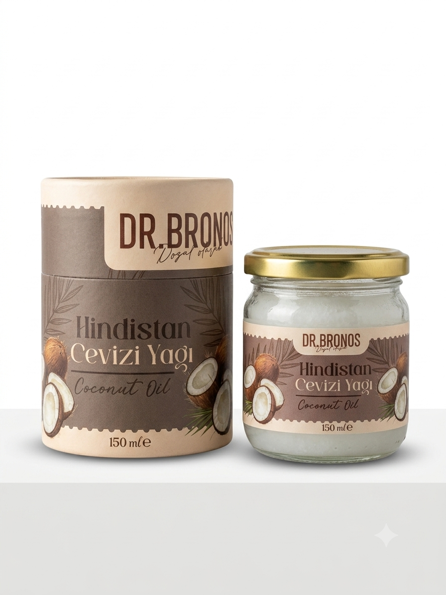 Dr. Bronos Hindistan Cevizi Yağı 150 Ml.
