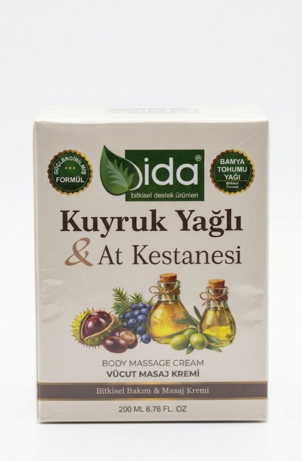 İDA KUYRUK YAĞLI KREM 200 ML.