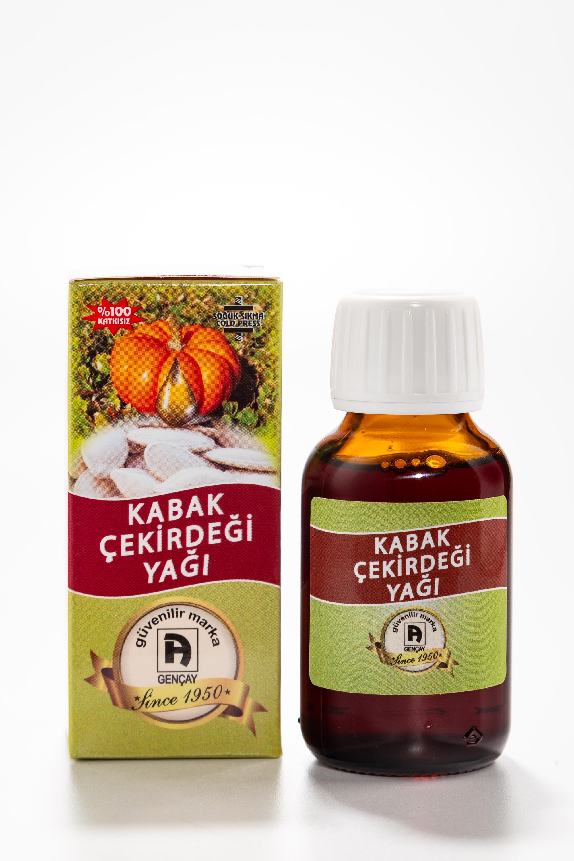 KABAK ÇEKİRDEĞİ YAĞI 50 CC.GENÇAY