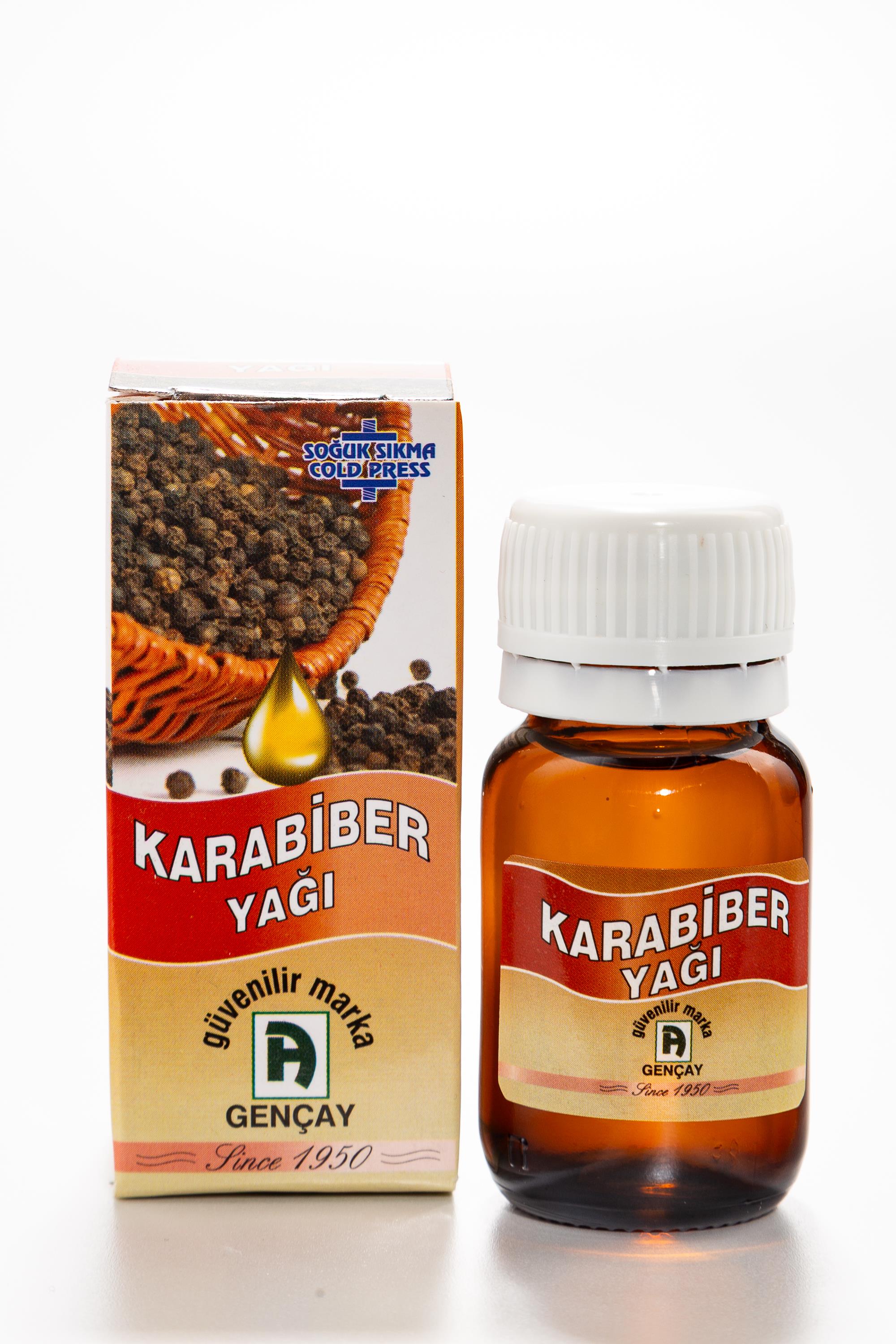 KARABİBER YAĞI 20 CC.GENÇAY