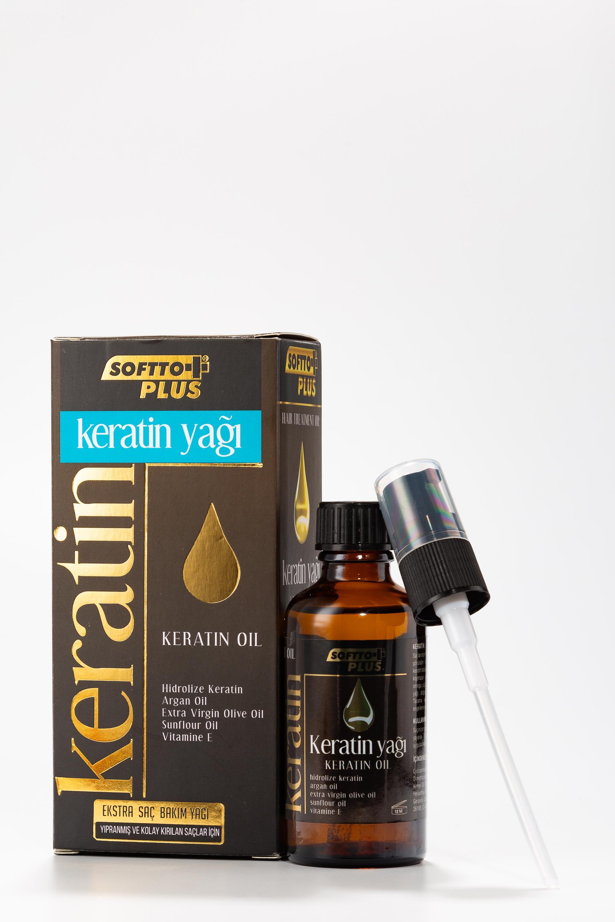 KERATİN YAĞI 50 ML.SOFTTO PLUS
