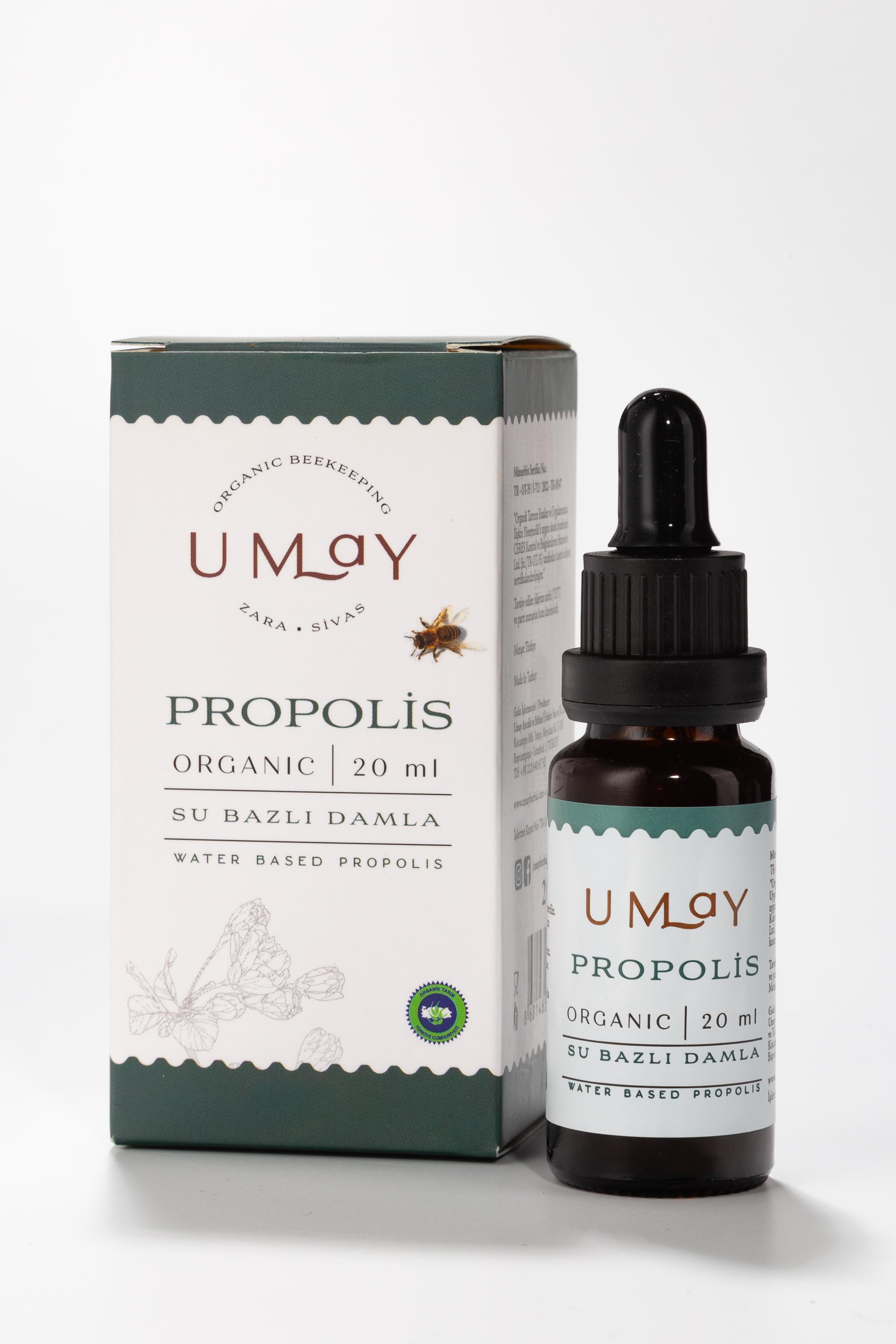 UMAY ORGANİK PROPOLİS 20 ML.
