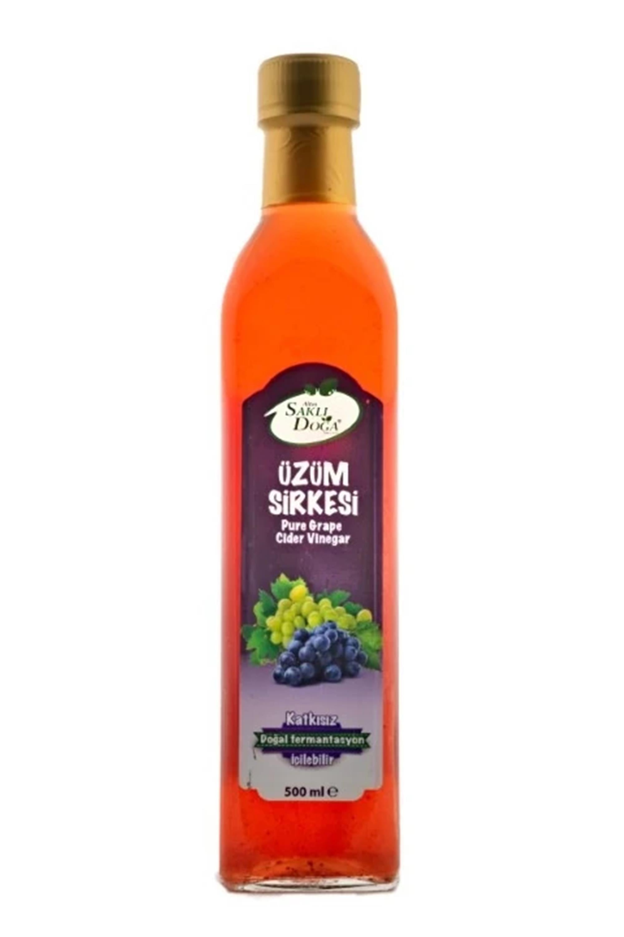 Üzüm Sirke Saklı Doğa 500 Ml.
