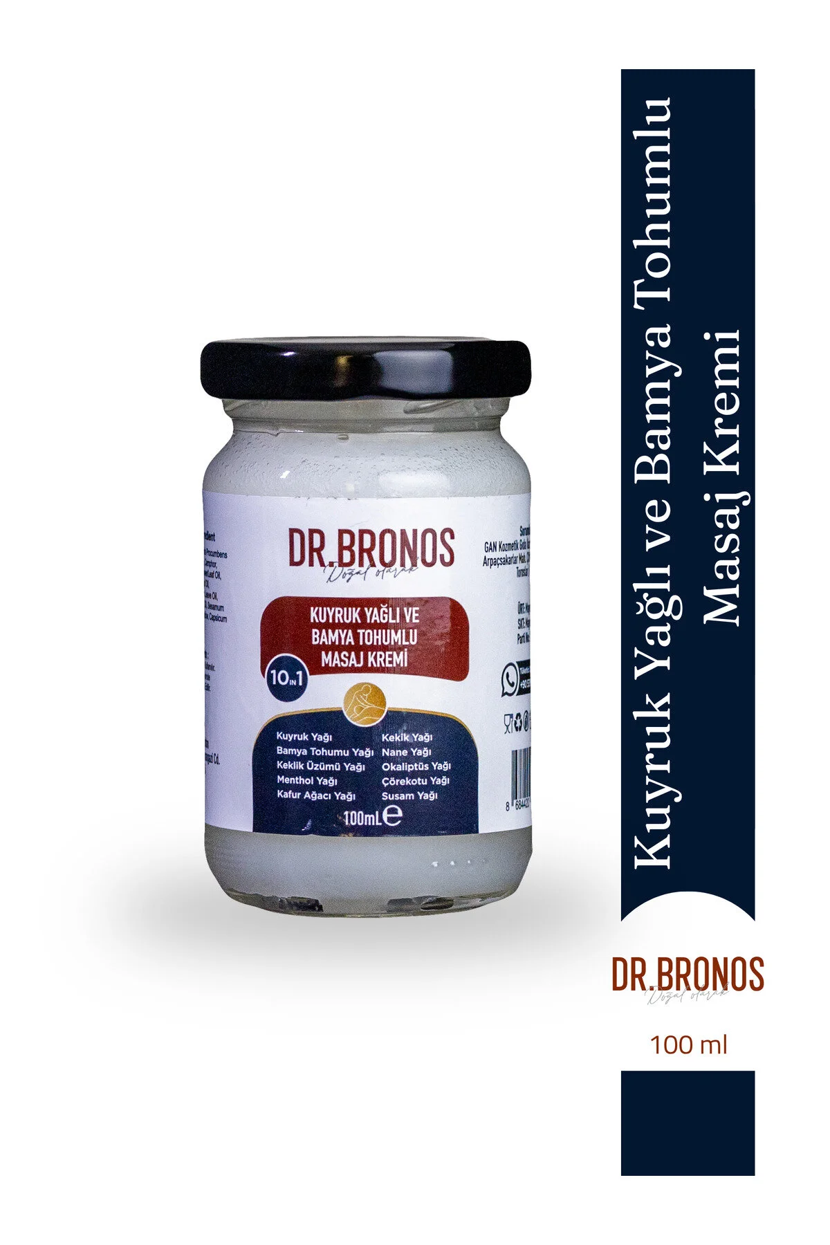  Dr. Bronos Kuyruk Yağlı Krem 100 Ml.