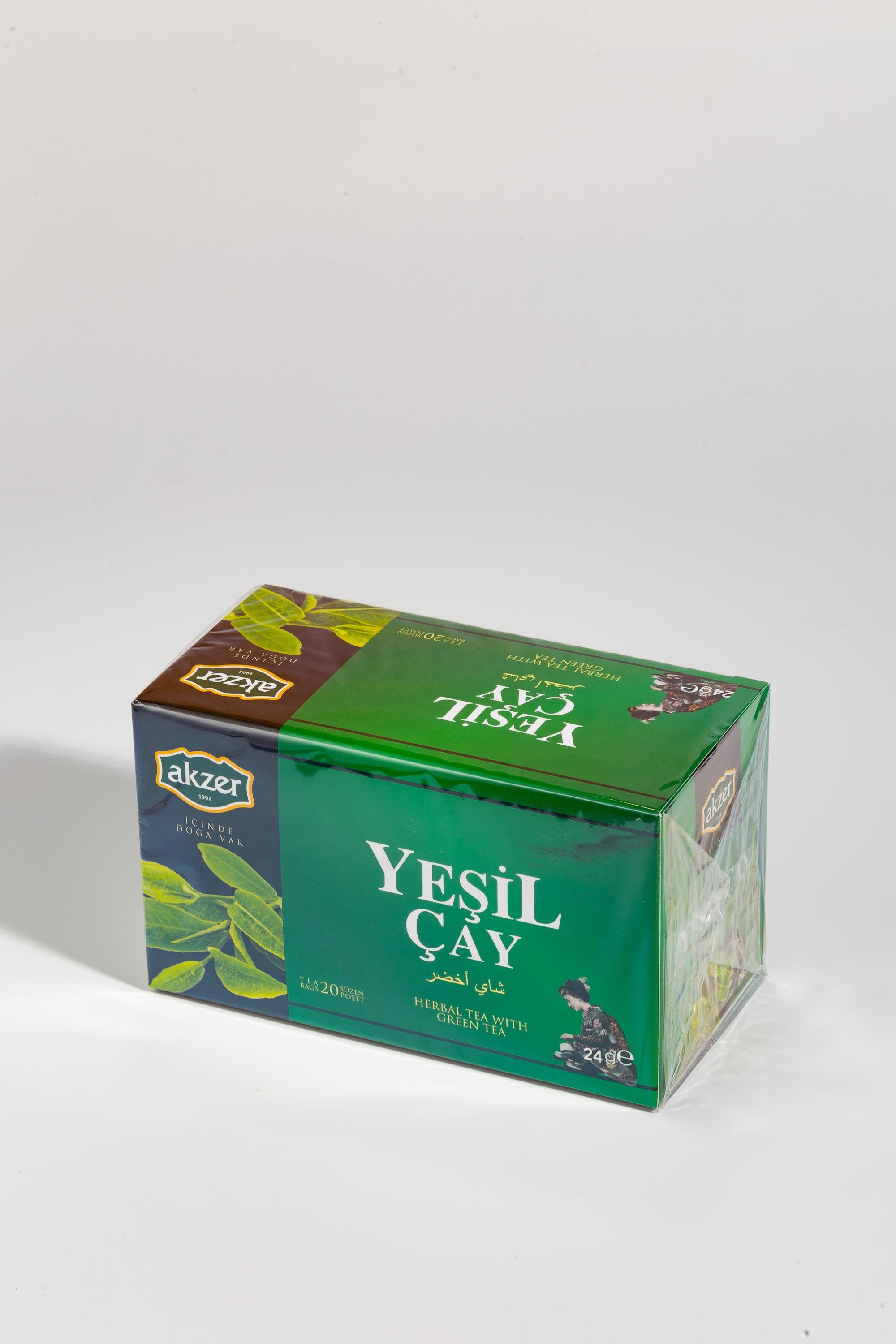 AKZER YEŞİL ÇAY SALLAMA 20 Lİ