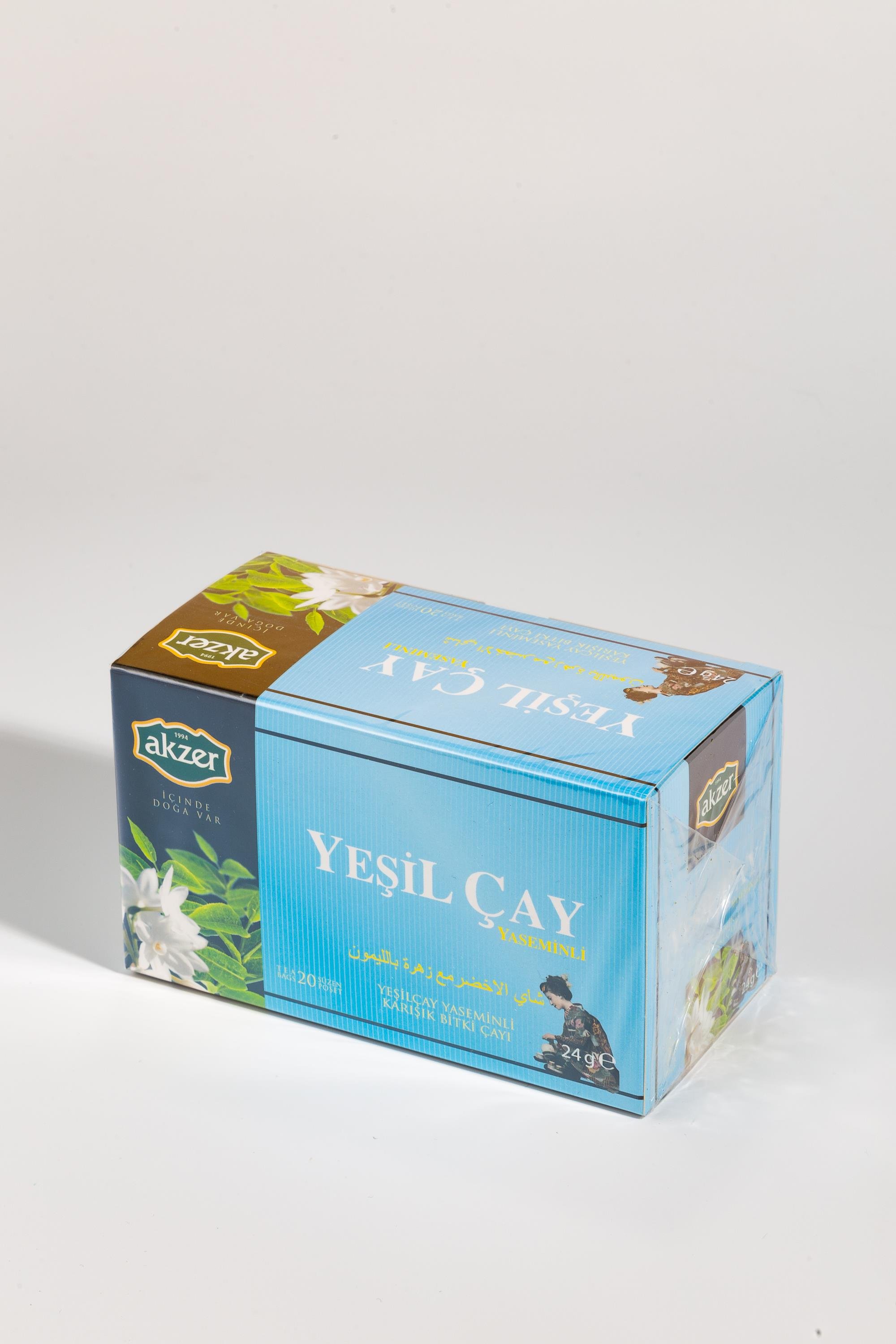 AKZER YEŞİL ÇAY YASEMİNLİ 20 Lİ