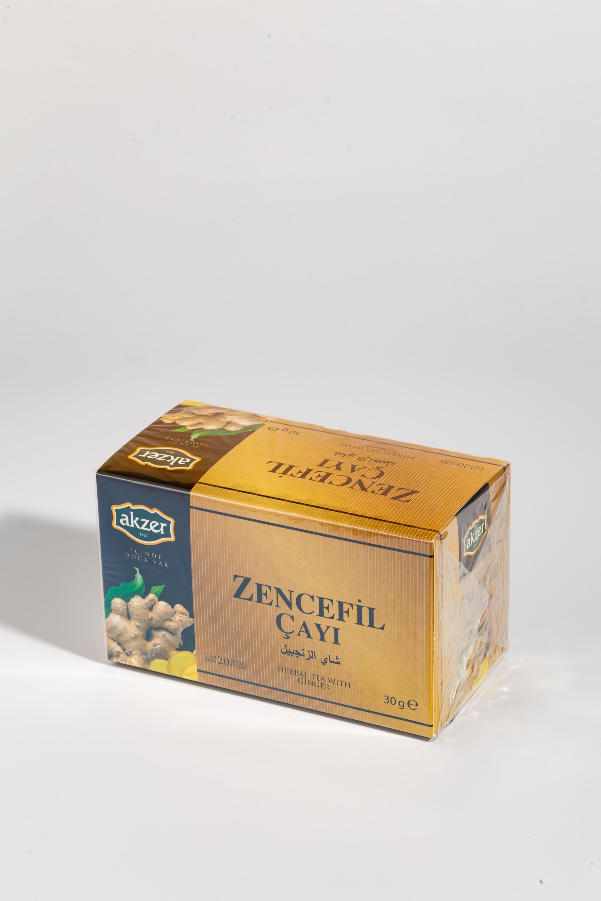AKZER ZENCEFİL ÇAY SALLAMA 20 Lİ