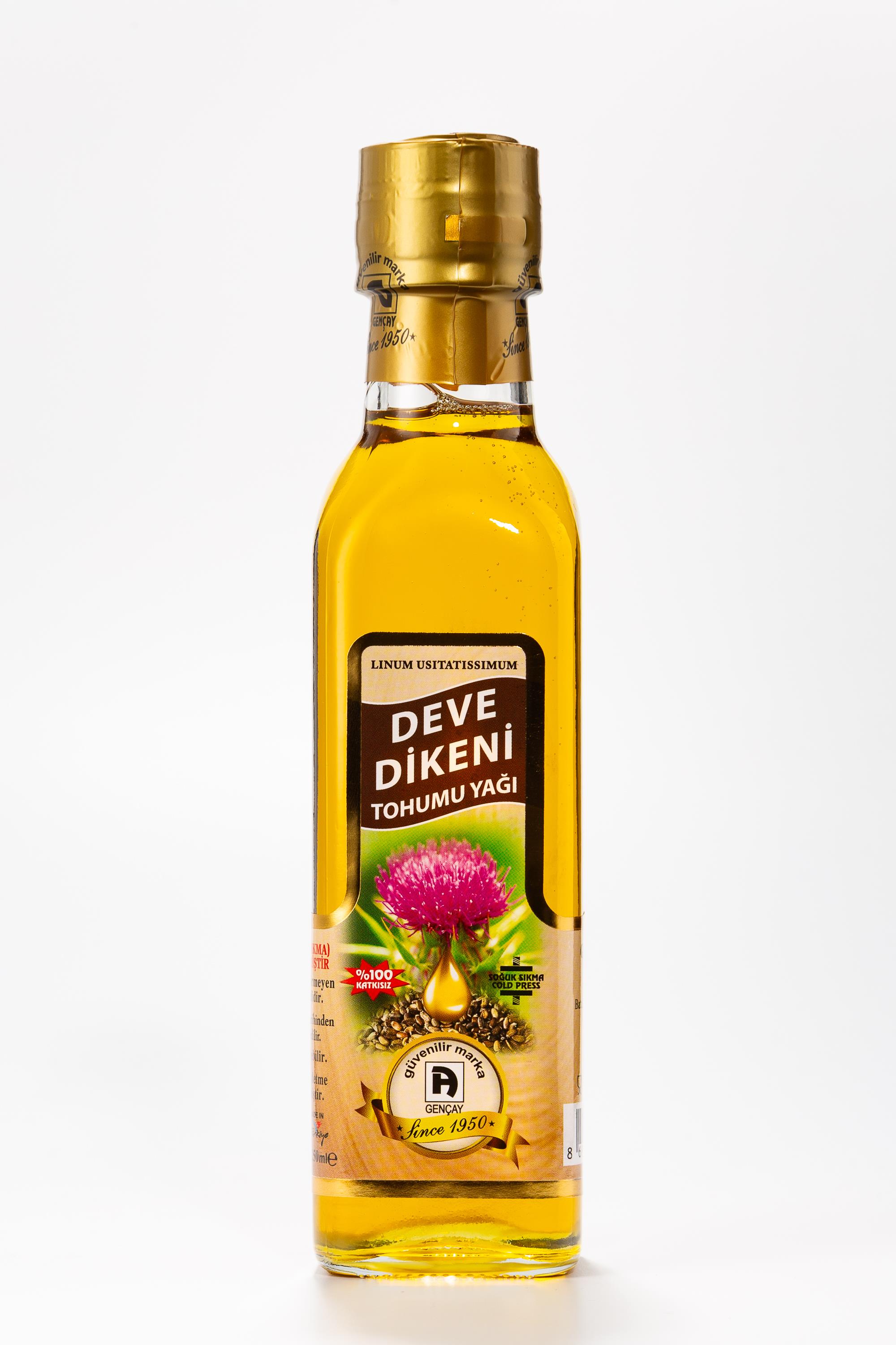 DEVE DİKENİ TOHUMU YAĞI 250 CC.GENÇAY