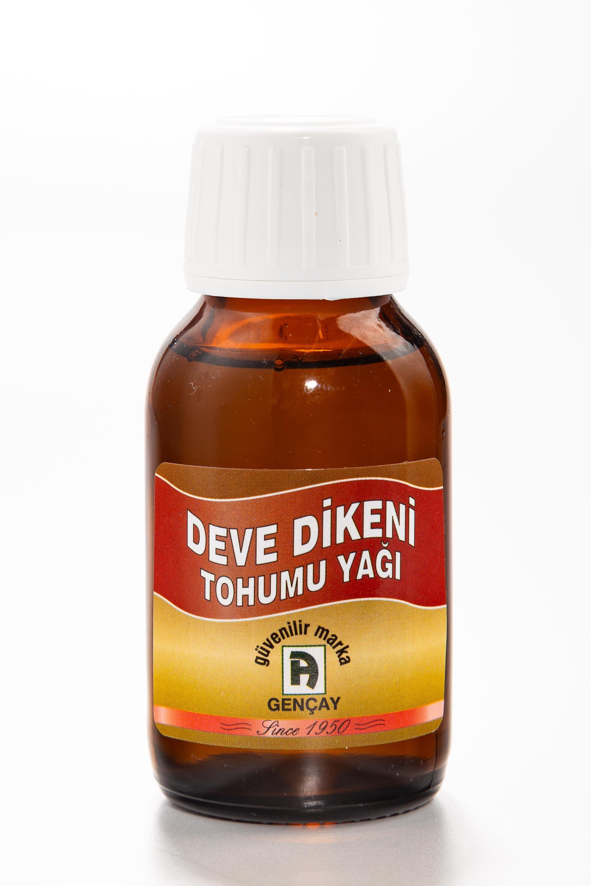 DEVE DİKENİ TOHUMU YAĞI 50 CC. GENÇAY