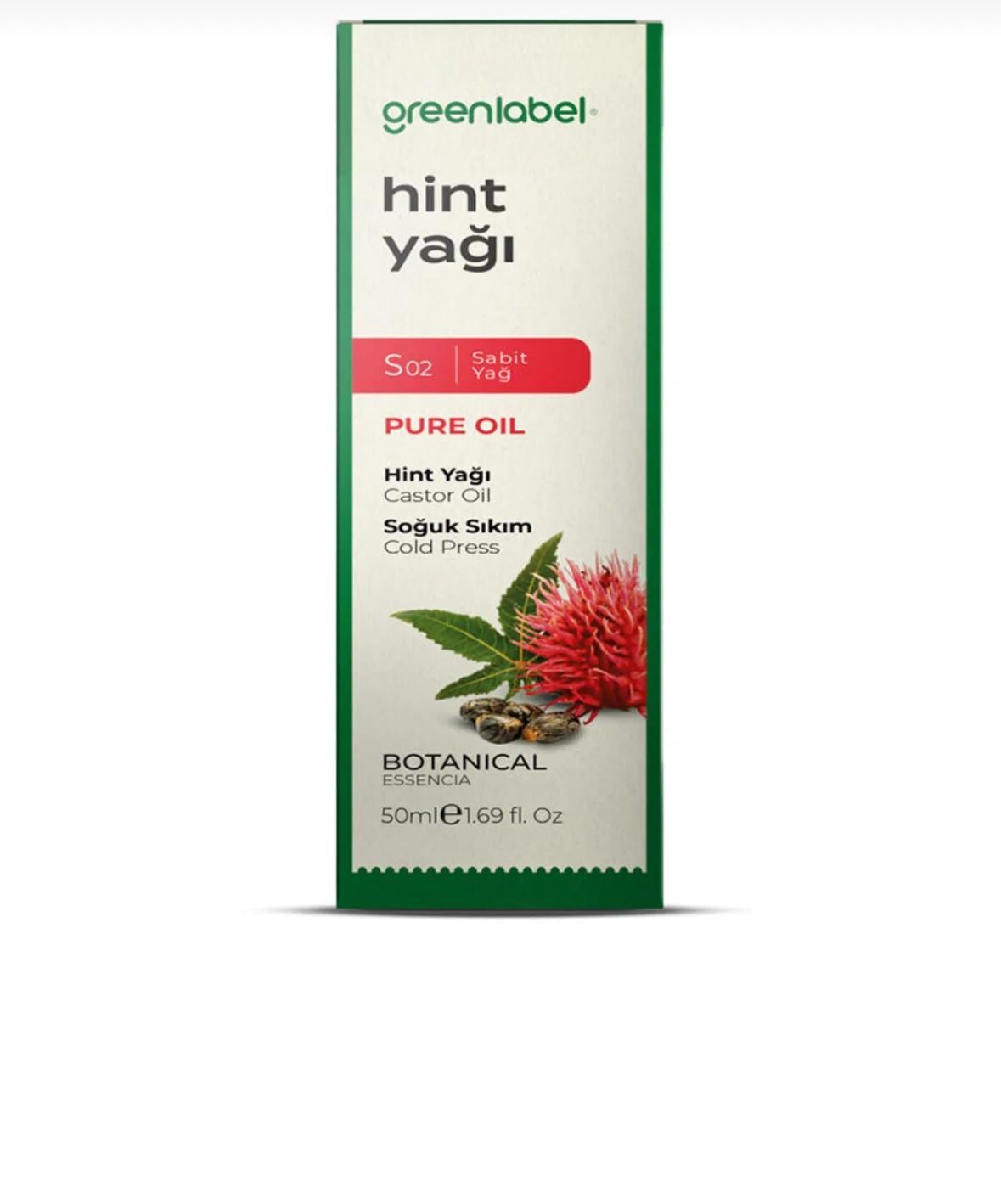GREEN LABEL HİNT YAĞI 50 ML.