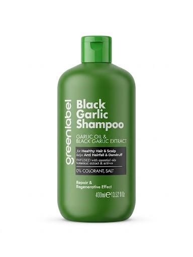 GREEN LABEL SİYAH SARIMSAK ŞAMPUANI 400 ML.