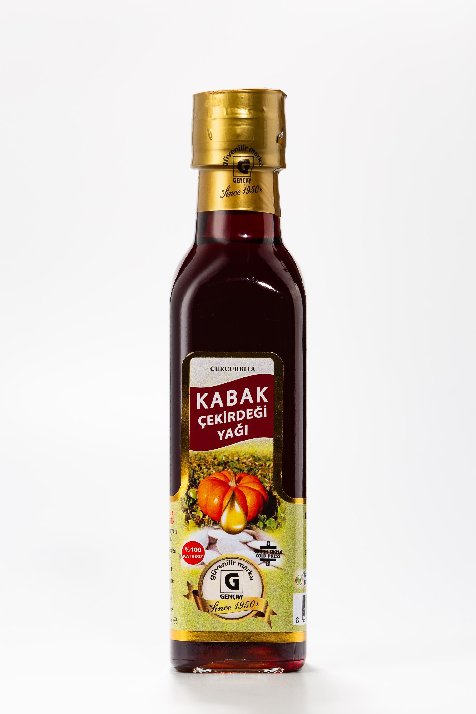 KABAK ÇEKİRDEĞİ YAĞI 250 CC. GENÇAY