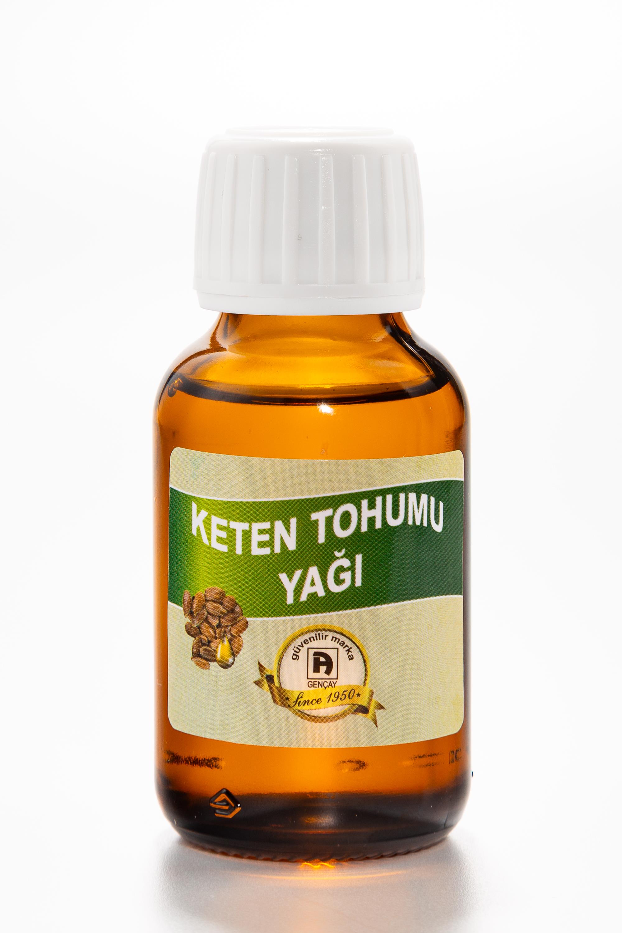 KETEN TOHUMU YAĞI 50 CC.GENÇAY