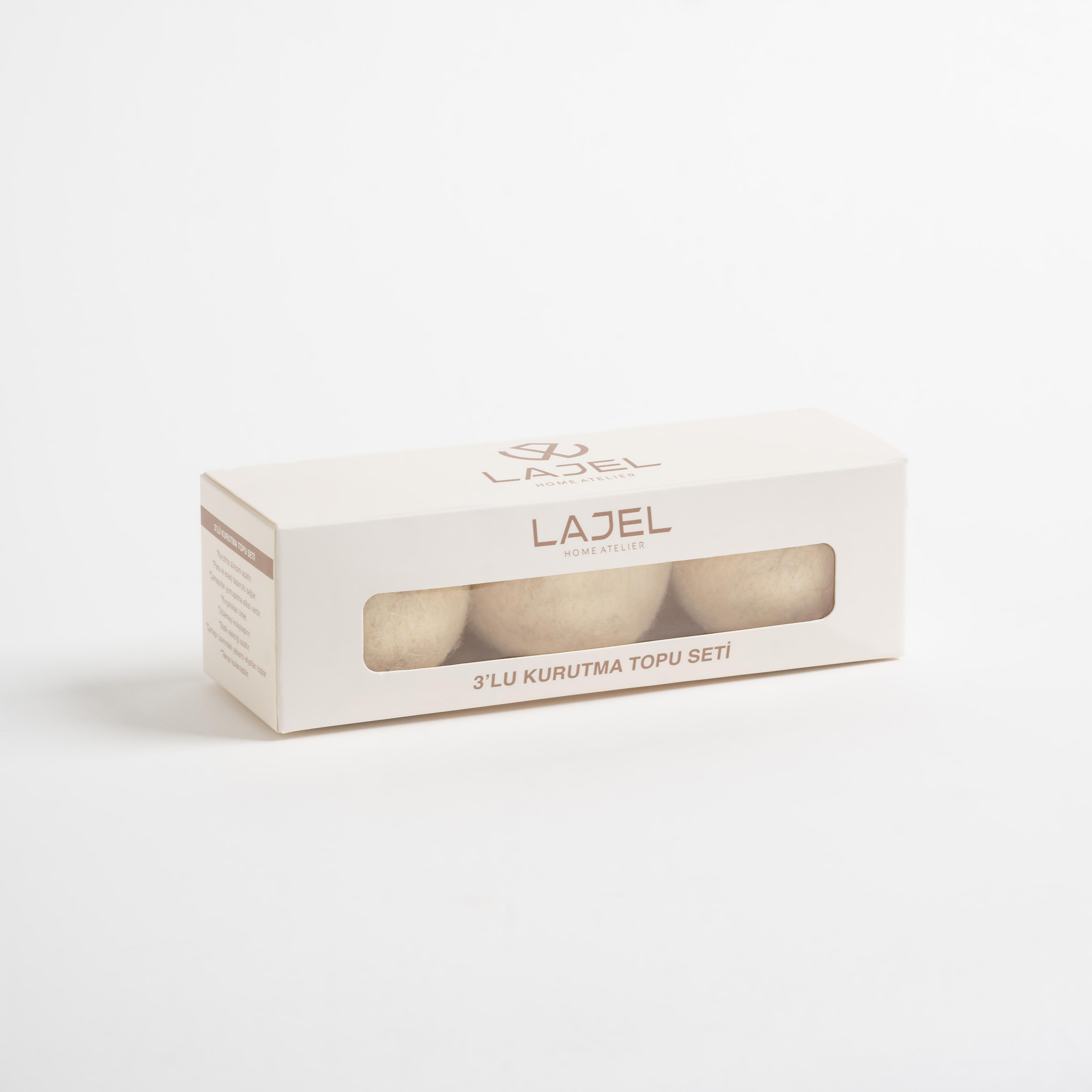 Lajel Kurutma Topu 3 Lü